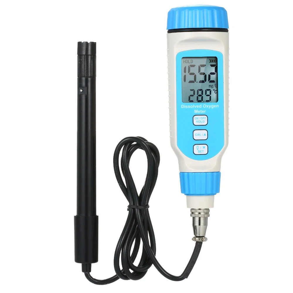 

SMART SENSOR Dissolved Oxygen Detector Digital Dissolved Oxygen Meter Portable Pen Type Water Quality Tester With ATC Function