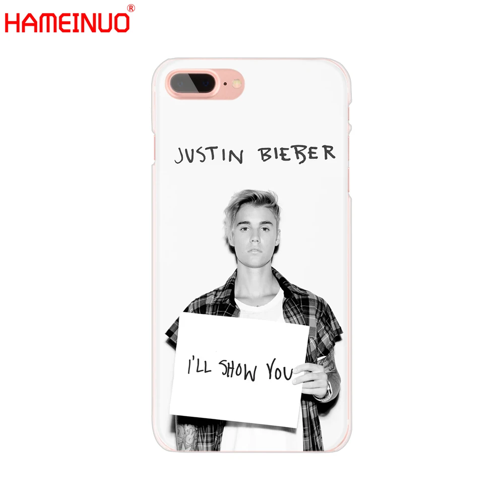 HAMEINUO Fashion JUSTIN BIEBER Super Star cell phone Cover case for iphone X 8 7 6 4 4s 5 5s SE 5c 6s plus