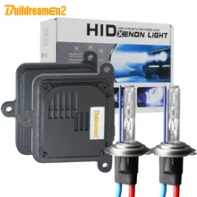 Buildreamen2 AC Kit Xenon Ballast Lampada 55 W 10000LM H1 H3 H7 H8 H11 9005 9006 9007 H4 Hi/ lo 3000 K-8000 K Auto Faro Della Luce di Nebbia