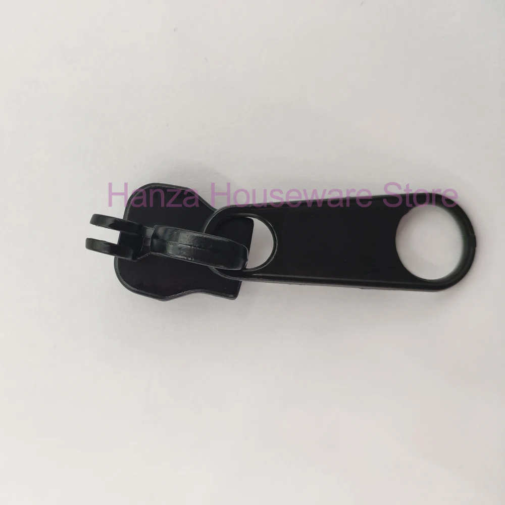 4pcs 10# Plastic zipper puller repair kits Nylon zipper slider for Garment bag clothes suitcase accessories large size puller