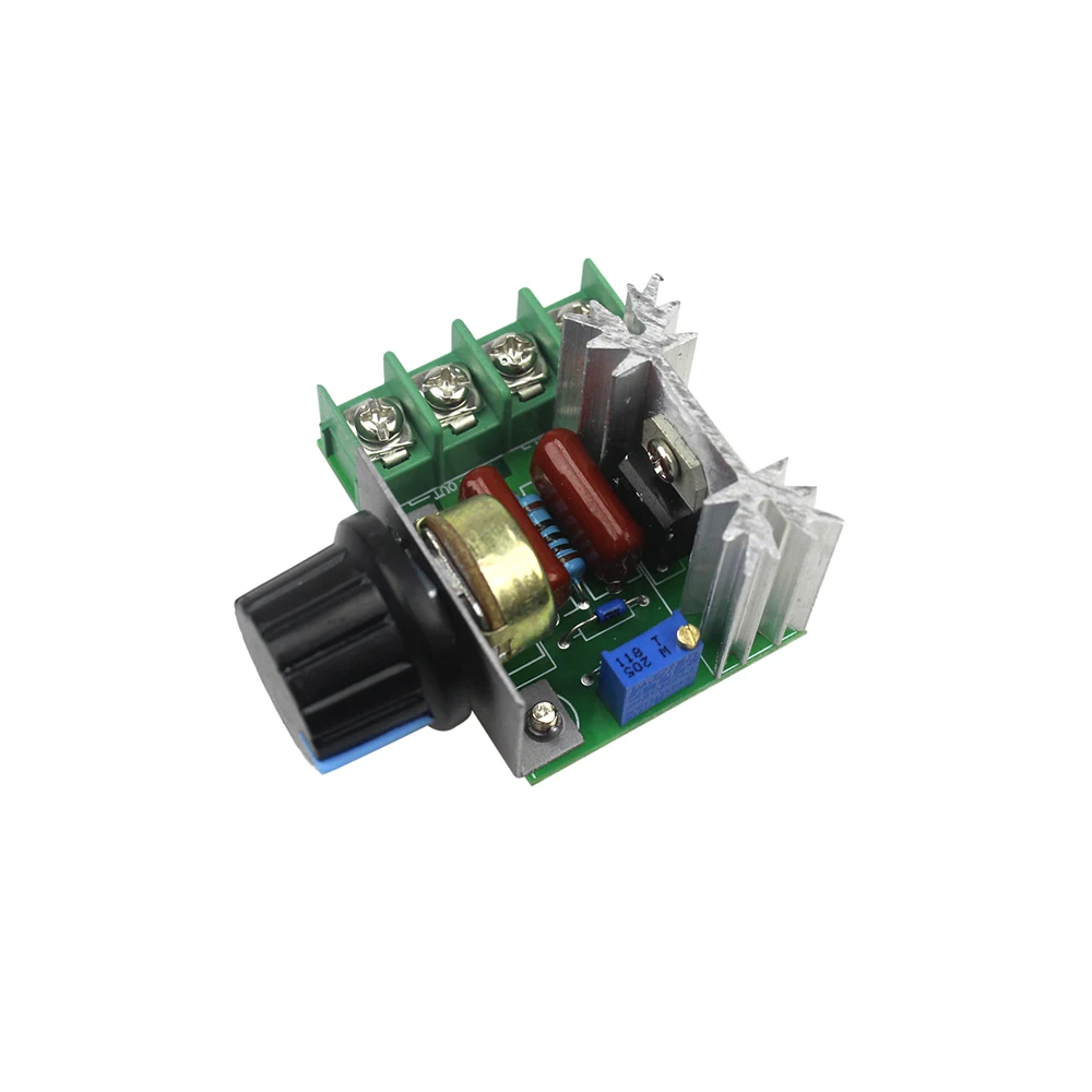 220V 2000W Speed Controller Scr Voltage Regulator Dimming Dimmers Thermostat huismerk kopen in de aanbieding 220V 2000W Speed Controller Scr Voltage Regulator Dimming Dimmers Thermostat huismerk kopen in de aanbieding