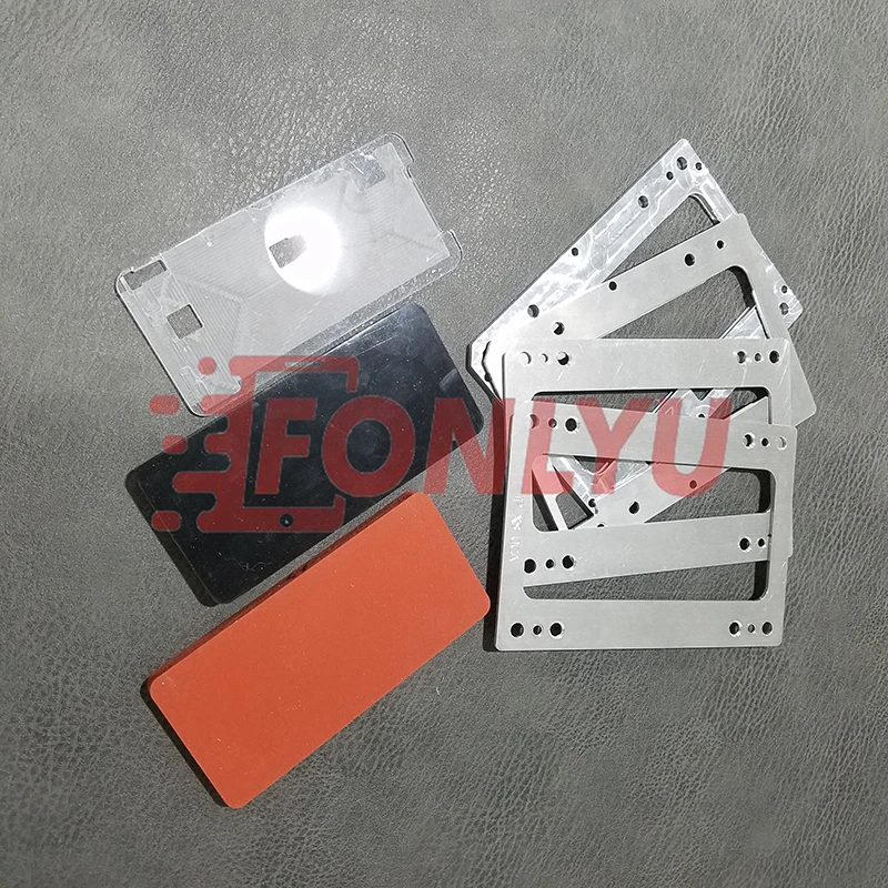 Высокоточная lcd форма для ламинирования для iphone XS lcd позиционирование поляризационная пленка OCA вакуумное ламинирование для ремонта мобильного телефона