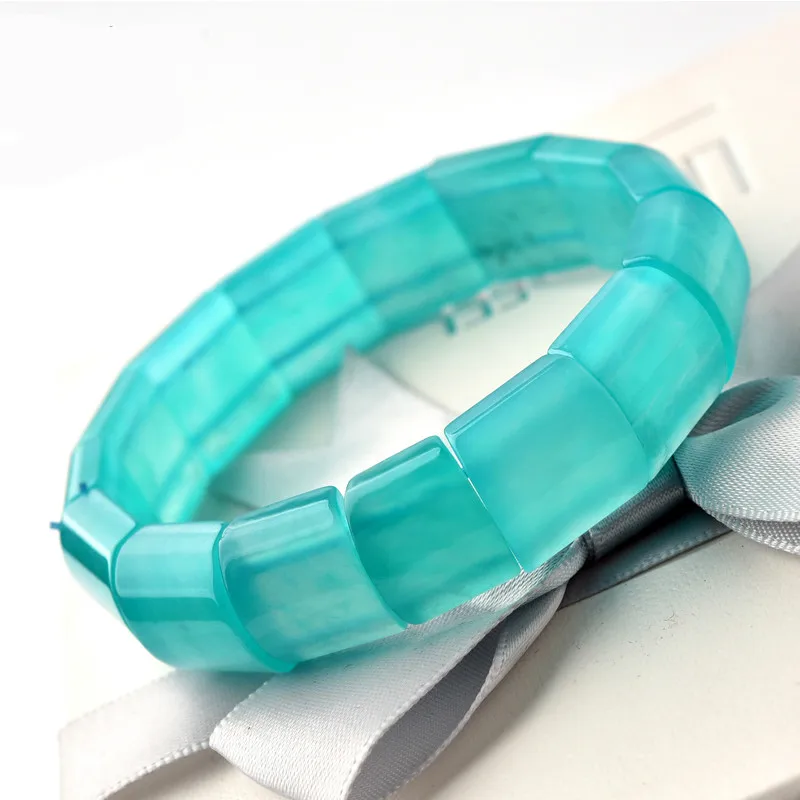 

Ice Type Tianhe Stone Hand Row Female Hail Old Pit Material Stone Bracelet Single Circle Crystal Bracelet Crystal Transpa
