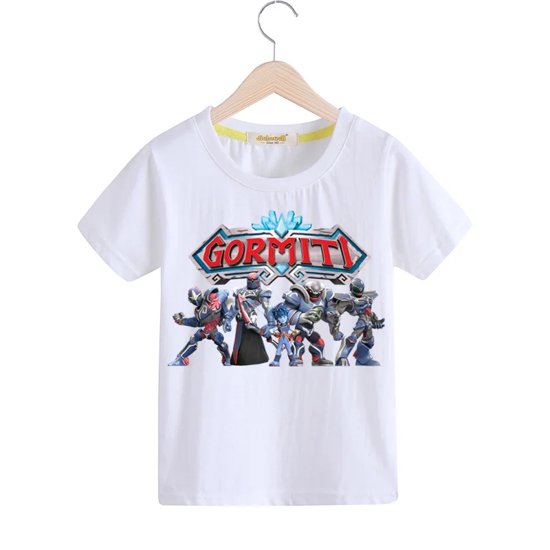 Child Boy Girl Gormiti T-shirts Clothing Kids Summer Short Sleeve 100%Cotton Tshirts Tee Top Costume For Baby T Shirt 2019 TX165 (5)