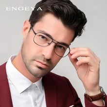 Металлический полный оправа для очков, мужской супер светильник, металлический Ретро Оптический оправа для очков, ноги, уникальный дизайн#8046