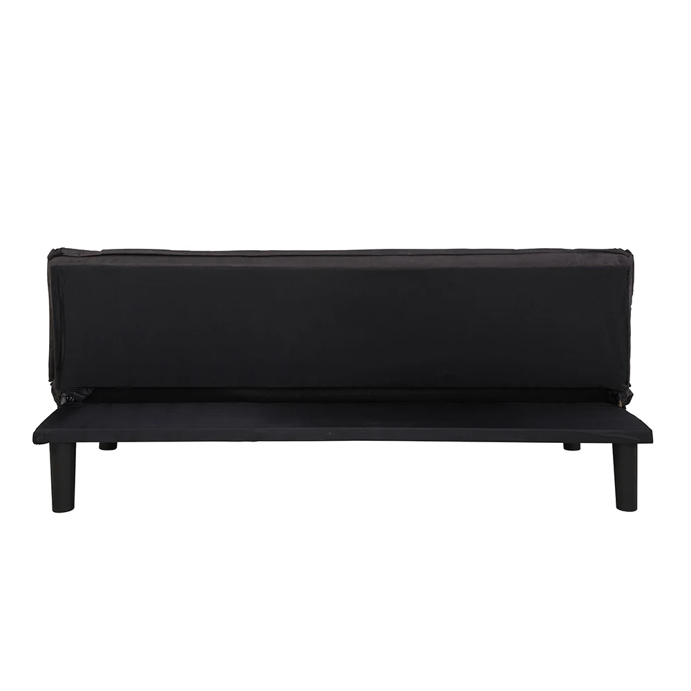 Microfiber Futon Convertible Reclining Folding Lounge Couch Sofa Bed Thick Mattress Padding Comfort Modern Living Room Furniture