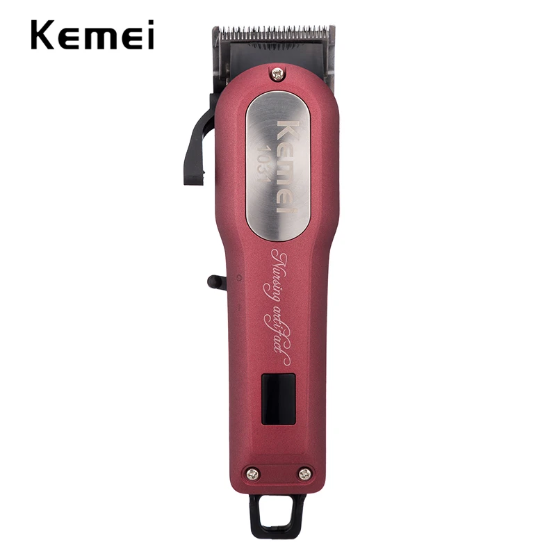 100-240 В kemei перезаряжаемый триммер для волос профессиональная машинка для стрижки волос бритвенный станок для стрижки волос борода электрическая бритва