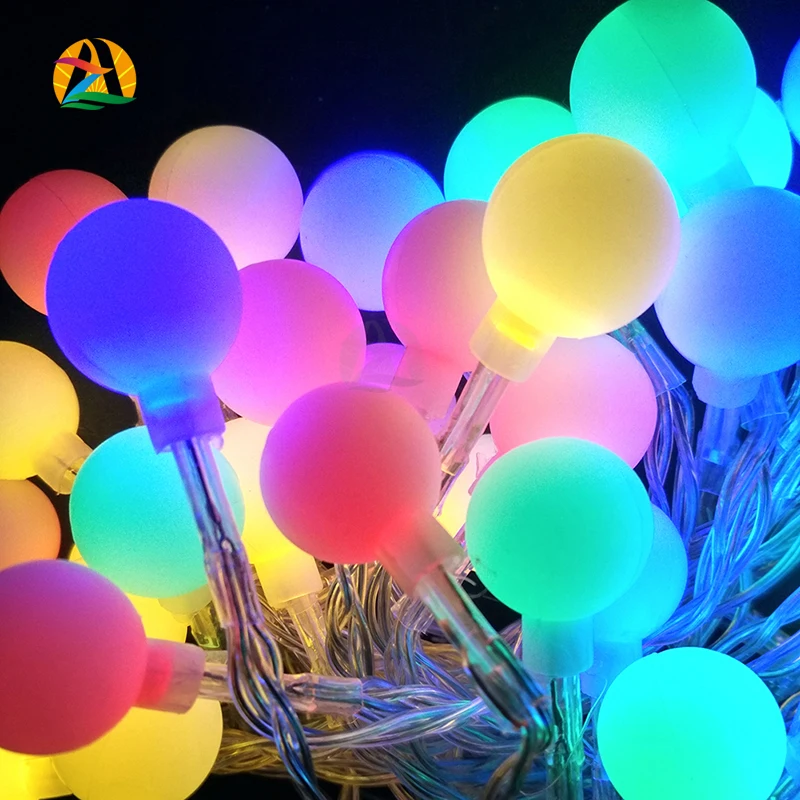 Aliexpress.com : Buy 10M 100 LEDs 110V 220V IP44 Outdoor Multicolor LED String Lights Christmas ...