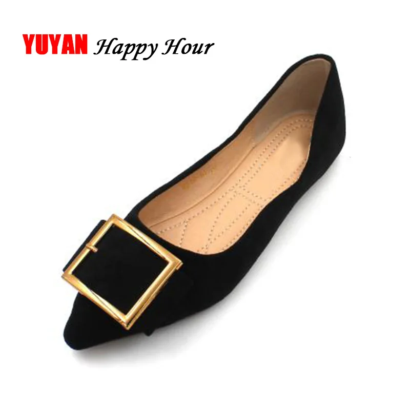 

Fashion Women Flats 2019 Spring Pointe Shoes Elegant Womens Flats Ladies Shoes A632