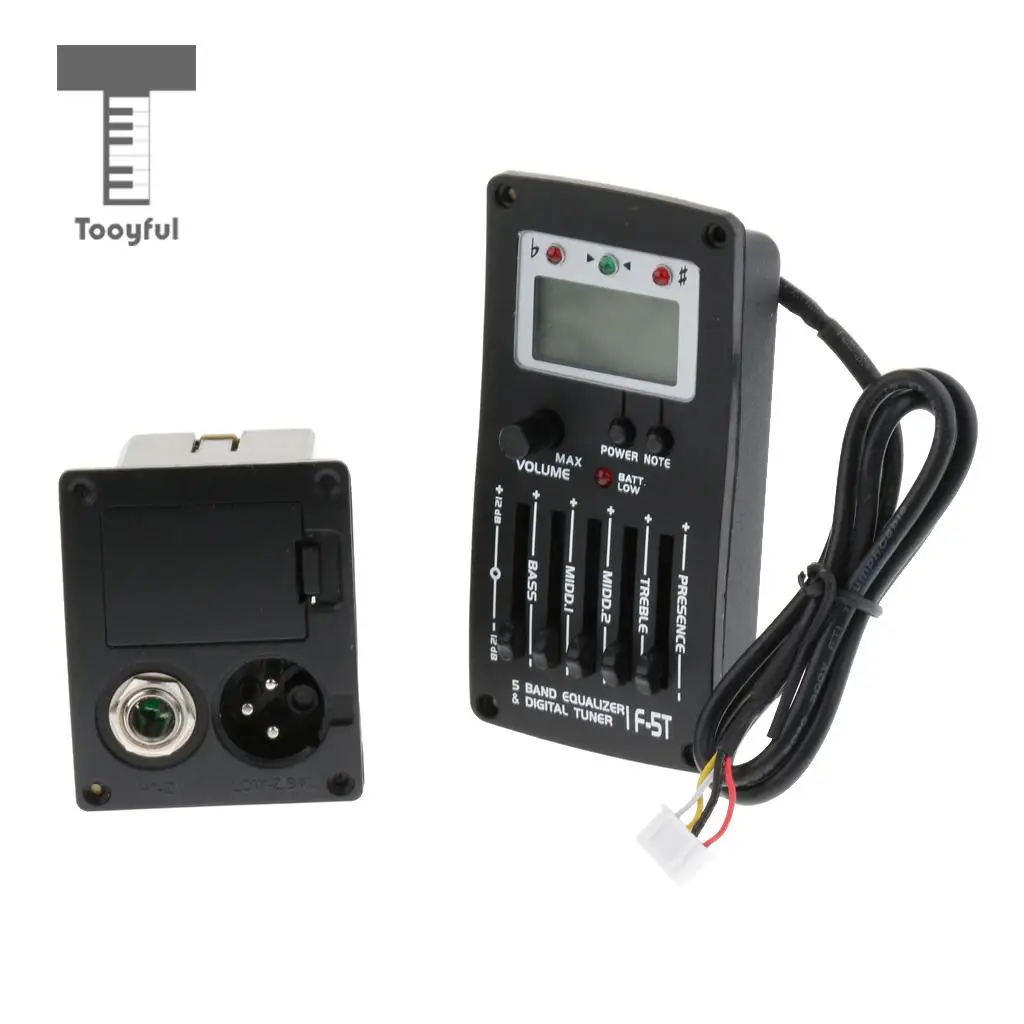 Acoustic Guitar EQ Preamp Pickup System with Volume Control for Guitar Players Gift