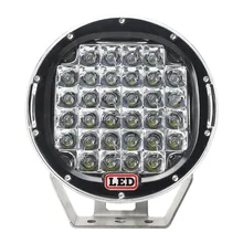 96 Вт 9 дюймов Водонепроницаемый проектор светодиодный внедорожный рабочий свет для Jeep Wrangler, Toyota, для Hummer, внедорожник, ATV, UTV, 4x4, автомобили