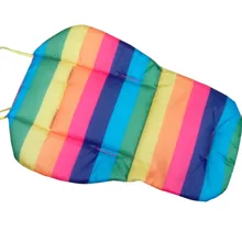 Soft Thick Pram Cushion Chair BB Car Umbrella Cart Seat Pad Cotton Striped Liner Infant Stroller Mat For Baby Kids FJ88