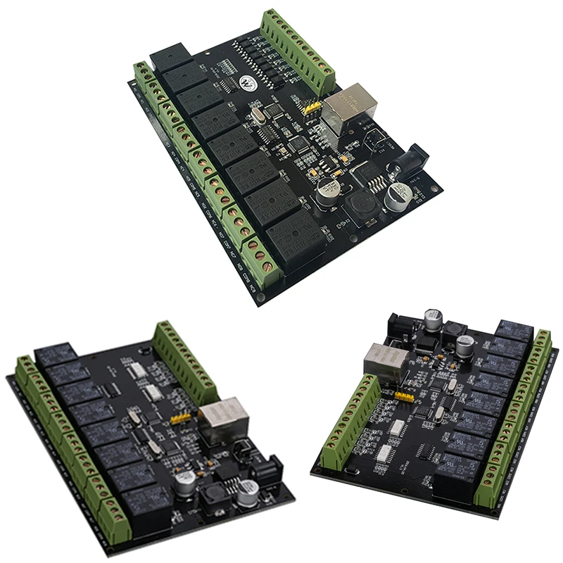 8-way Network Relay Module IP/Ethernet Access