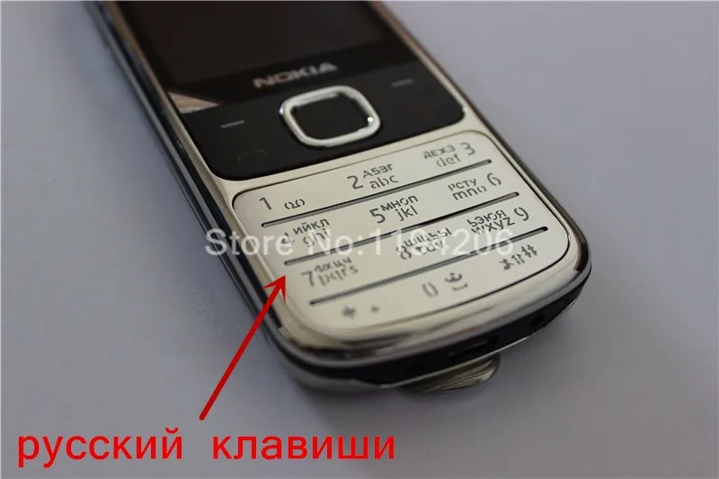 6700C разблокированный Nokia 6700 классический золотой сотовый телефон разблокированный gps 5MP 6700c русская или арабская клавиатура