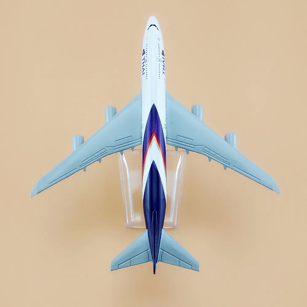 Летательный аппарат Boeing 747 B747 400 Airways металлический сплав 16 см|gift gifts|gifts thailandgift stand |