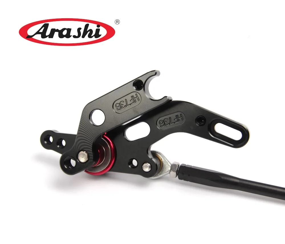 Arashi Регулируемые подножки комплект подножек Для MV AGUSTA Brutale 675 800 2012 Dragster 2013 2014 2015