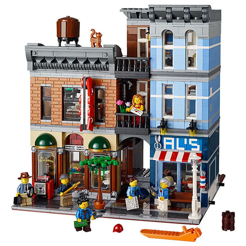 font b LEPIN b font 15011 2344pcs Creator series Detective s Office Model Building Blocks