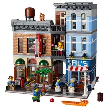 LEPIN 15011 Educational Toys Creator series Detective s Office Model Building Blocks Classic City Street 2344Pcs