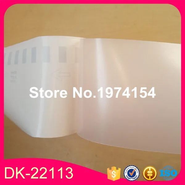 1x рулон Brother Совместимые Этикетки прозрачная наклейка dk 22113 dk-22113 dk22113 dk-2113