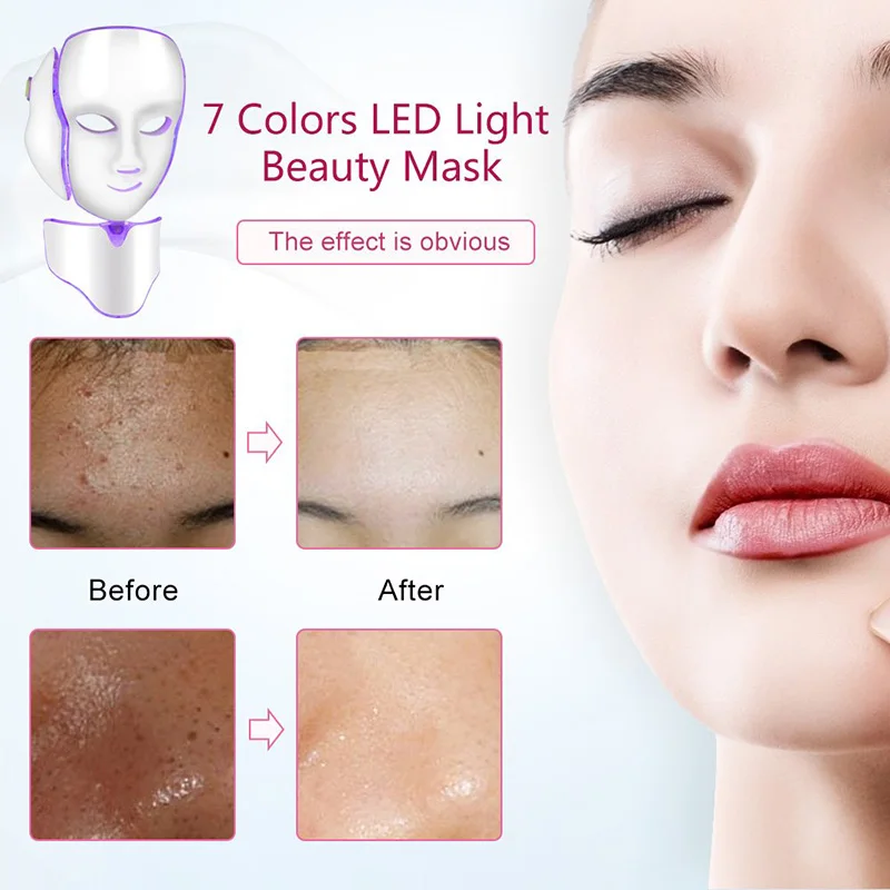 Bettyliss 7 Colors LED Mask Facial machine Therapy face mask beauty Korean Skin Care Tool (8)