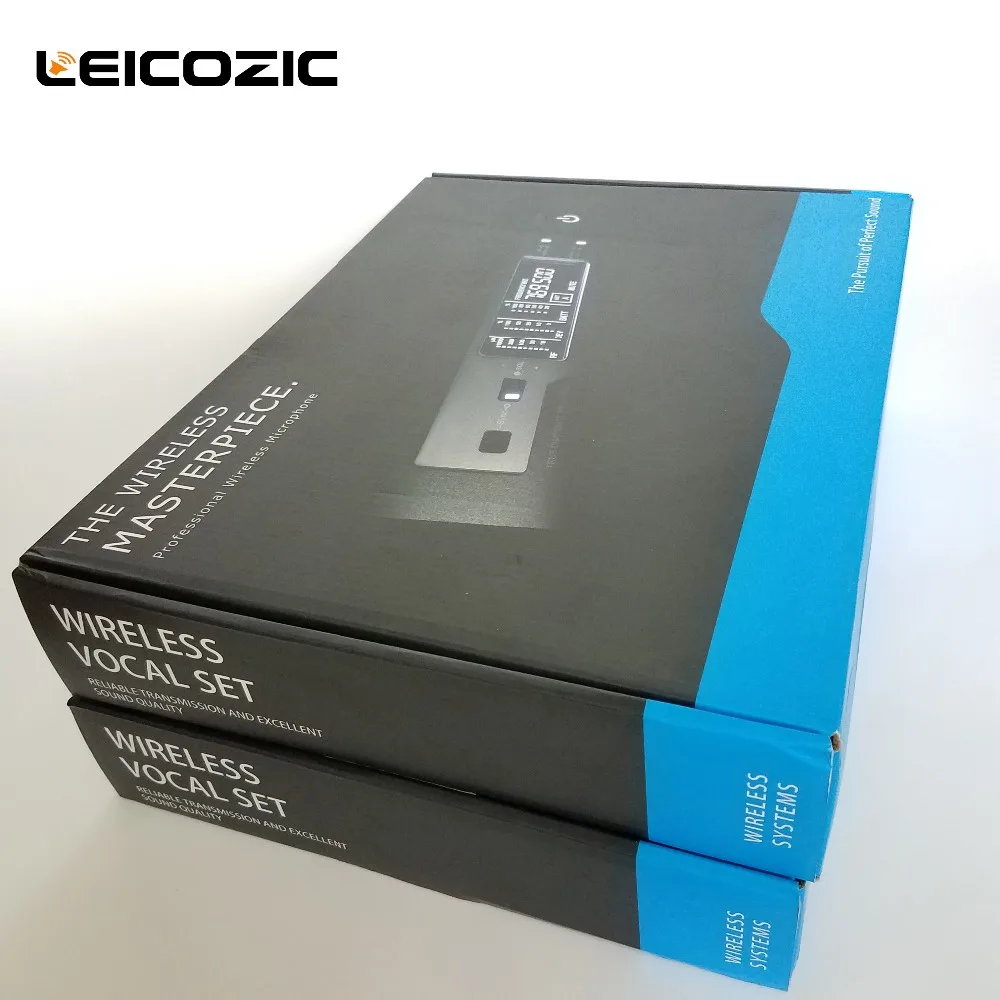 Leicozic skm9100 Pro цифровой микрофон беспроводной настоящий микрофон, профессиональный микрофон беспроводной микрофон для сцены