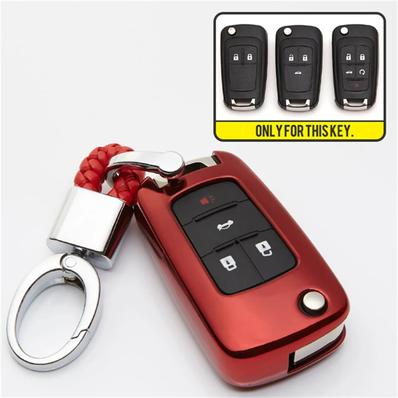 

TPU Car Key Case Cover For Chevrolet Cruze fit Buick Opel VAUXHALL Astra Corsa Antara Meriva Insignia Car Key Protection Shell