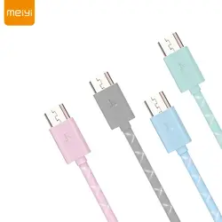 MEIYI M13 1 м/2 M Micro USB кабель синхронизации данных зарядный кабель шнур Зарядное устройство кабель для samsung S3 S4 Android телефоны Tablet Мощность банк