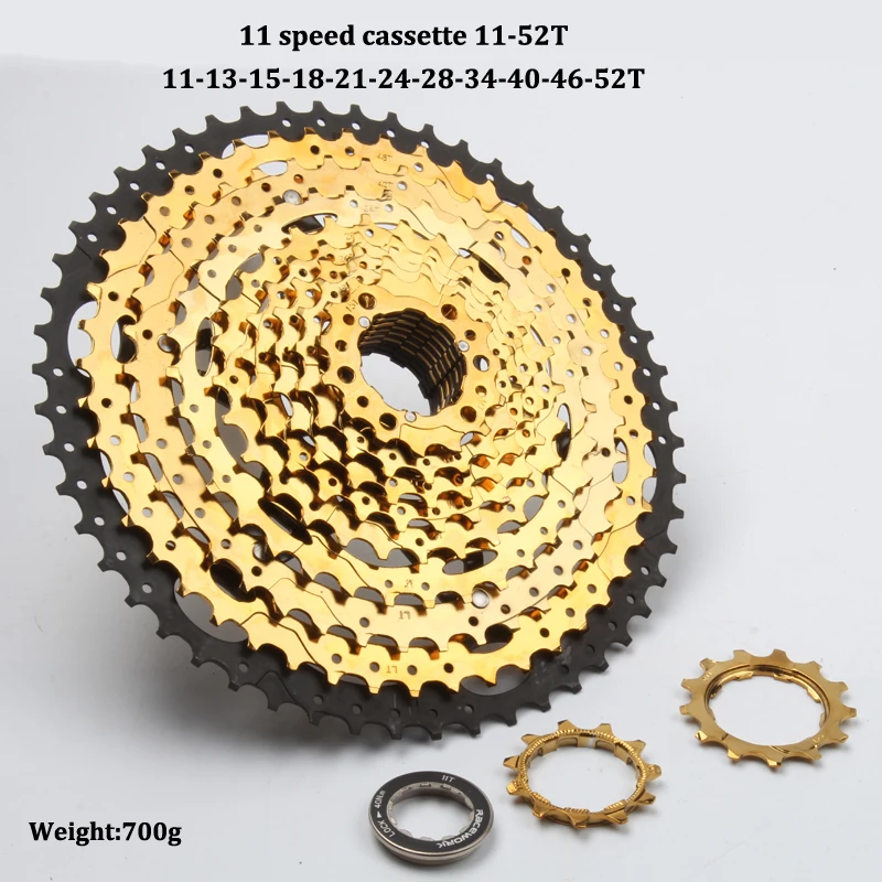 Золотая кассета Racework Sunracing xx1 11 скоростей 46T 50T 52 t 10 42T 50t 12 Скоростей T широкое