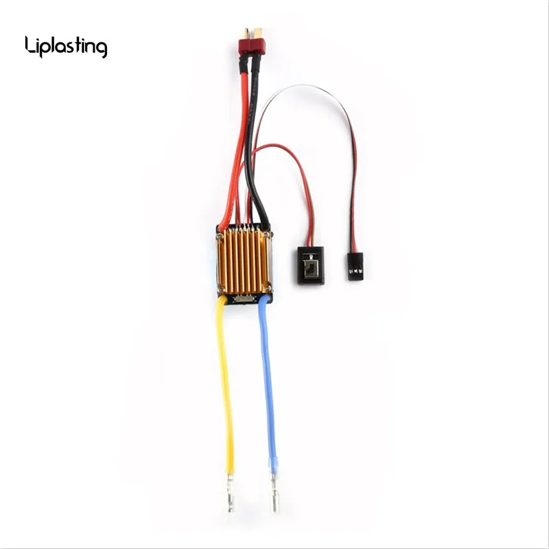 

5-13V 320A Waterproof 3S 60A Brushed Motor ESC Electronic Speed Controller For 1/10 RC Car Free Shipping
