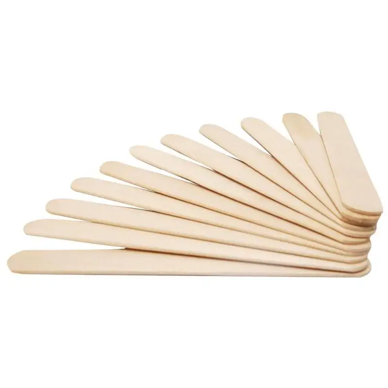50 шт./лот Burlywood лед-палочка для леденца натуральные деревянные палочки для мороженого, детская ручная ремесленничество самодельный лед сливки палочка для леденца