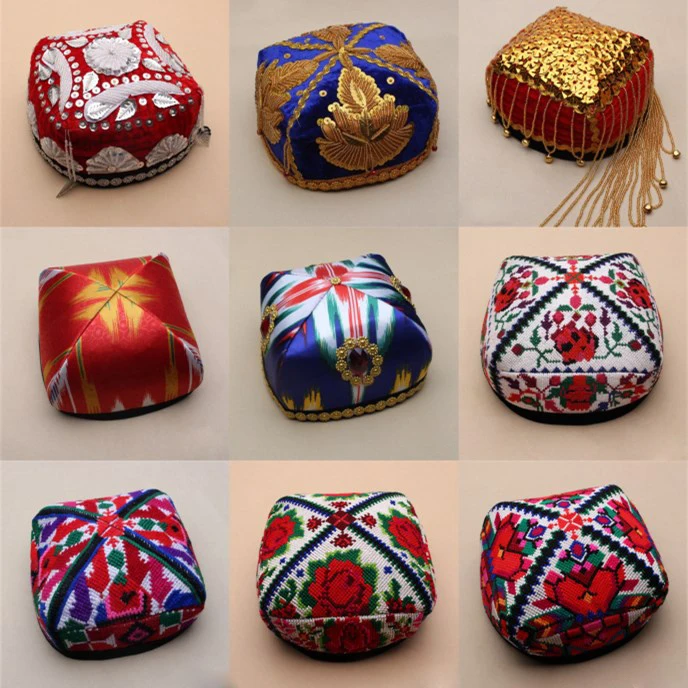 

Unisex Adults Cotton Knitting Hats Woman Cap Muslim Islamic Prayer Hat Head Wear Solid Casual Male Leisure Fashionable Islam Hat