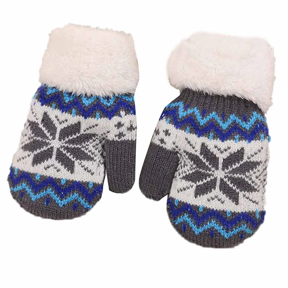 Перчатки; Рождественский подарок; теплые рождественские мягкие кашемировые перчатки со снежинками; удобные милые рождественские перчатки; N1