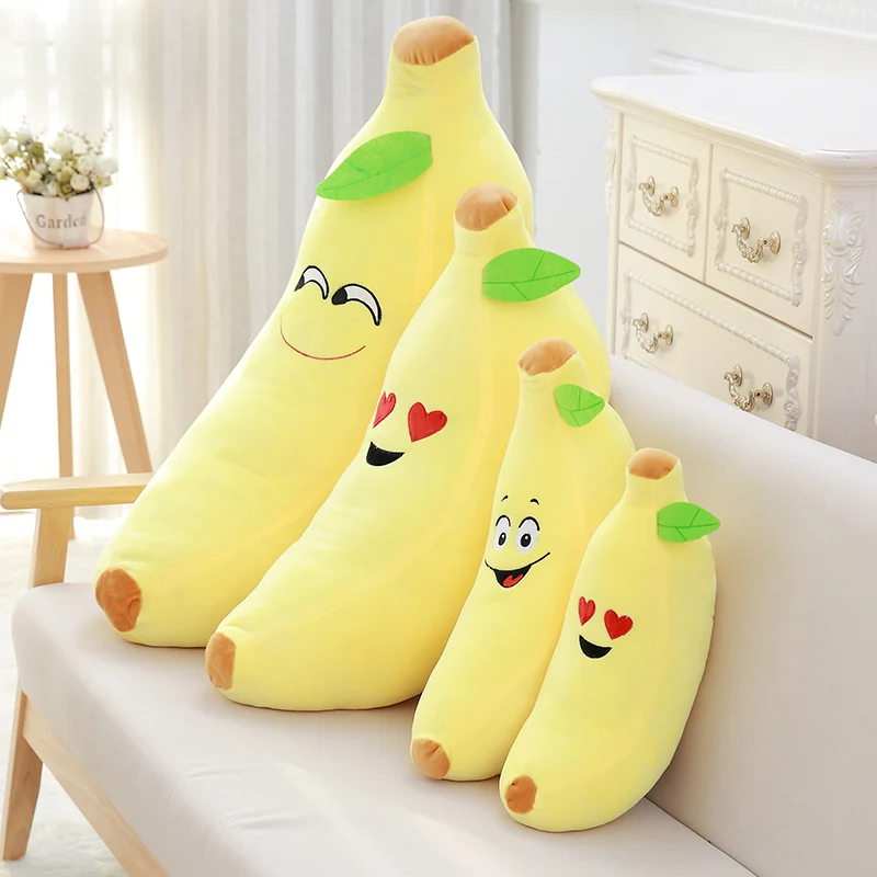Stuffed banana toy