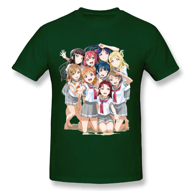 Details about / Anime T shirt Love Live Sunshine Kunikida Hanamaru Unisex Short Casual Tee Tops