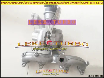 

TURBO BV39 VGT 54399880024 54399880026 24 26 038253014E 038253019S Turbocharger For Volkswagen VW Beetle 2003- BEW 1.9L TDI