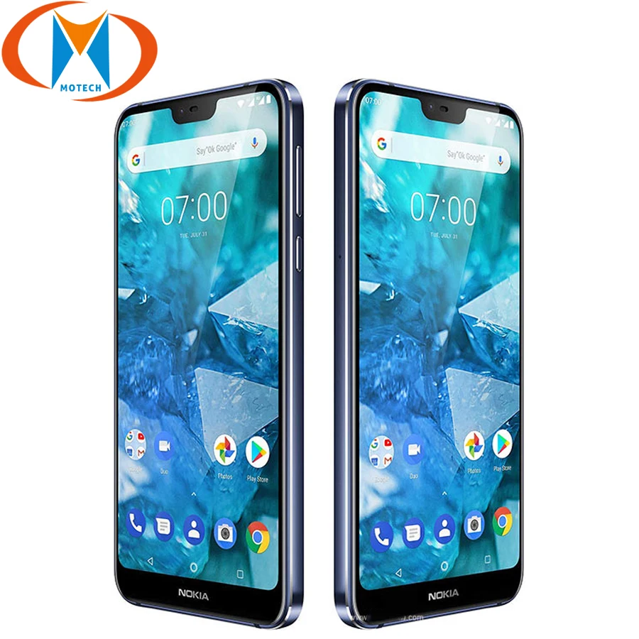 

Nokia 7.1 TA-1097 Global Version 3060mAh Battery 5.84" 4GB RAM 64GB ROM Octa core Mobile Phone NFC 4G LTE Fingerprint Cellphone
