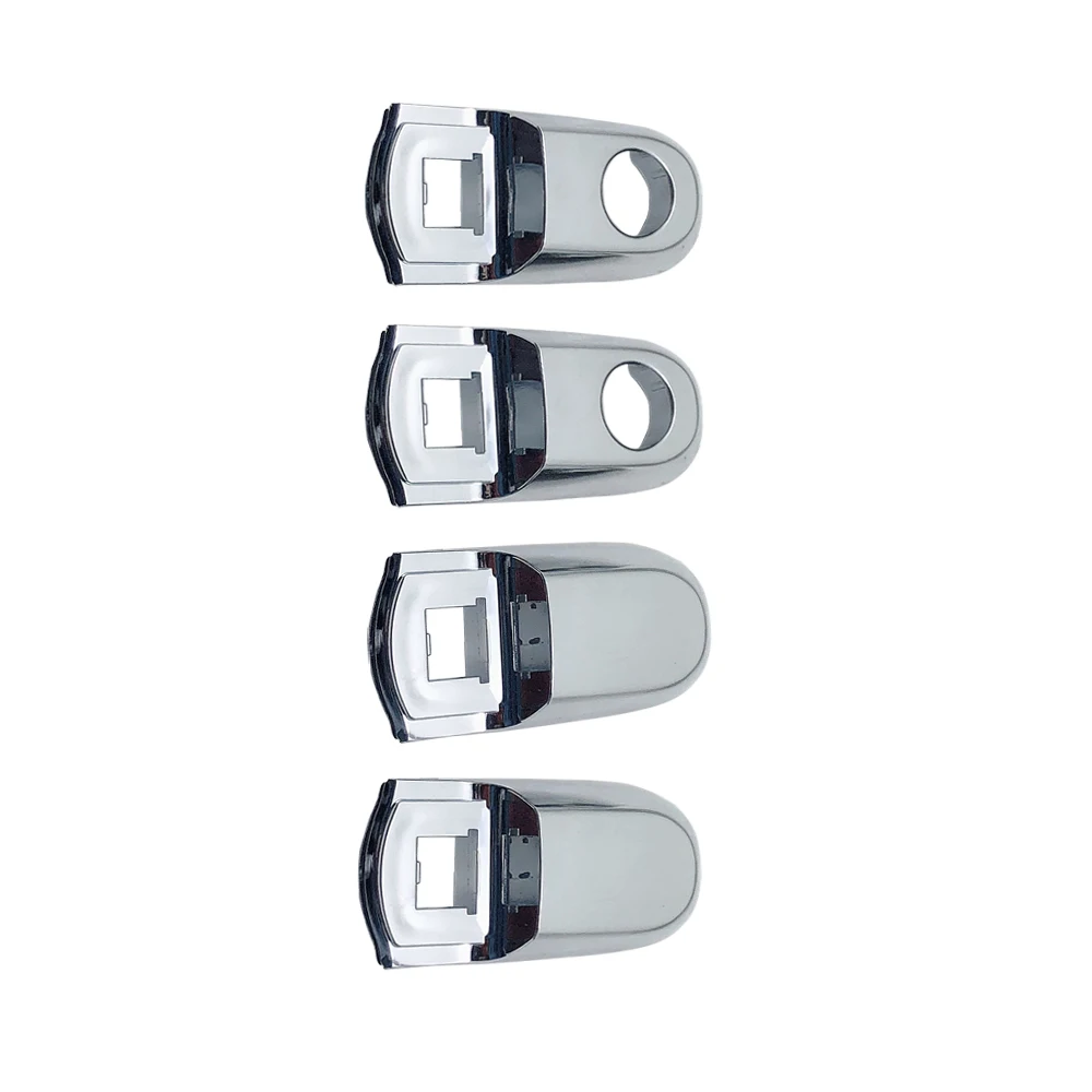 

DHKA OUTSIDE EXTERIOR CHROME DOOR HANDLE CAP FOR HYUNDAI Accent 07-11 2007 2008 2009 2010 2011