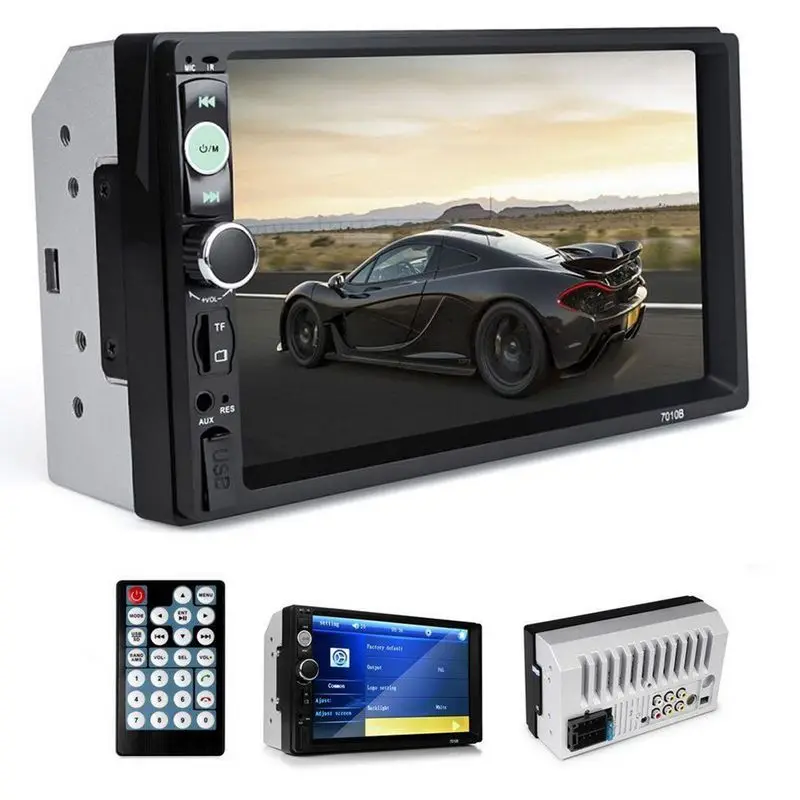 

New 7010B 7 Inch Bluetooth V2.0 Car MP5 Players Touch Screen Car MP5 Player Radio Stereo AUX TF USB