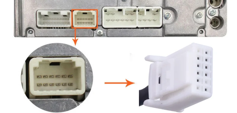 2x6Pin аудио AUX кабель авто USB разъём подачи внешнего сигнала Aux-in кабель адаптер MP3 плеер радио интерфейс для Toyota Camry/Corolla/матрица