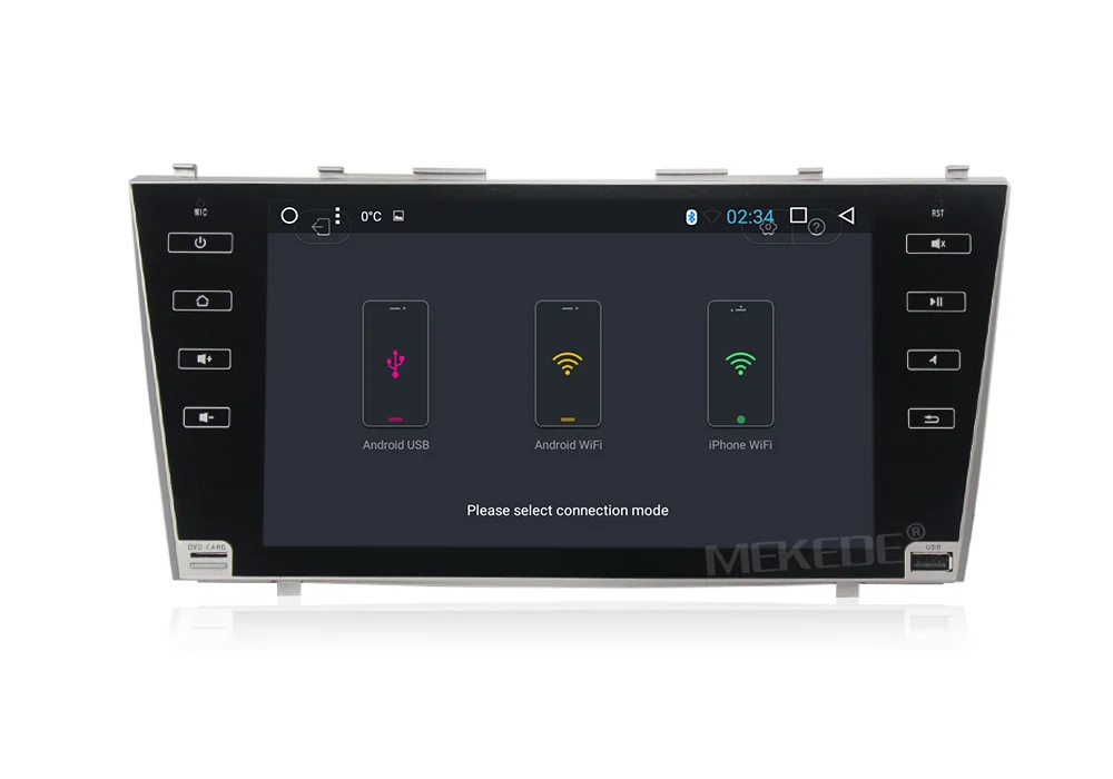 Top Allwiner T3 Android 7.1 Qua core car GPS navigation head unit player for toyota camry 2008-2011 with 2G RAM 16G ROM WIFI BT 3G 23