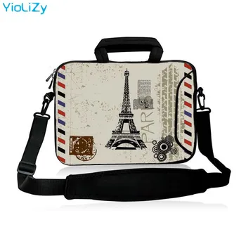

Laptop shoulder Bag Notebook Case sleeve cover 9.7 12.1 13.3 14.4 15.6 17.3 inch briefcase PC Messenger bag With strap SB-24560