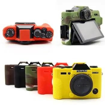 

Soft Silicone TPU Skin Body Rubber Camera Case Bag Full Cover for Fujifilm Fuji X-T20 XT20 XT10 Digital Camera ONLY