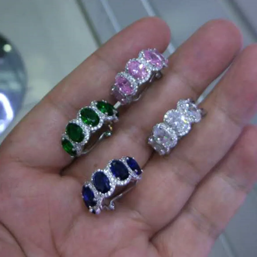 XB492 Luxury Designer Fashion 925 Sterling Silver Jewelry P Zirconia snake separately Ring Earring/Pendant Set | Украшения и