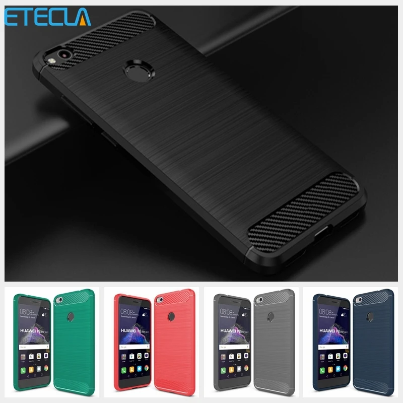 

For Huawei Honor 8 Lite Case Huawei Honor 8 Lite Cover On For Honor8 Mini Premium Original Silicone Hybrid Protective Soft Shell