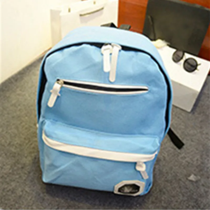 Buy High Quality Casual Schoolbag Canvas Backpacks