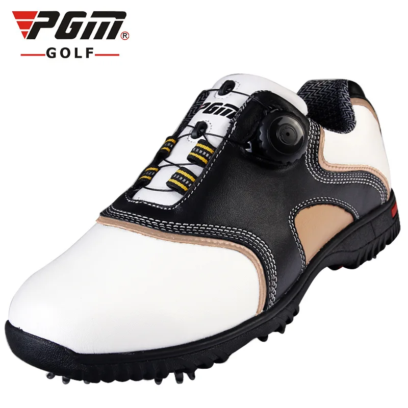 

2018 PGM Golf Men Shoes Summer Anti-skid Wear-resisting Waterproof Sneakers For Men Auto - rotated Shoelace Plus Size