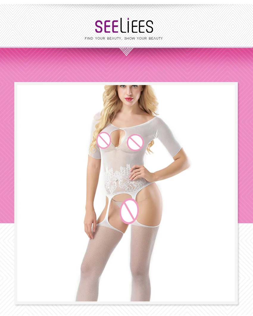 Women Sexy Lingerie Body Stocking (1)
