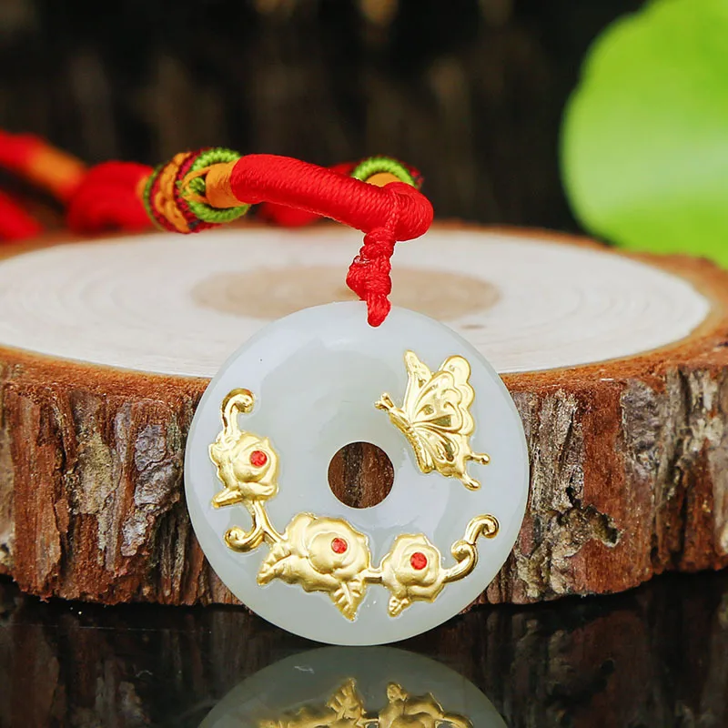 

2019 New Arrival Cluci Cage Pendants Choker Necklace Asg With Inlaid With And Safety Buckle For Women Hetian Necklace, Pendant