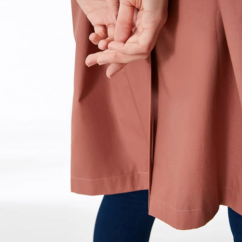 Vero Moda куртка женская женский прямой крой двухъярусный лацкан минималистский Тренч | 318321536