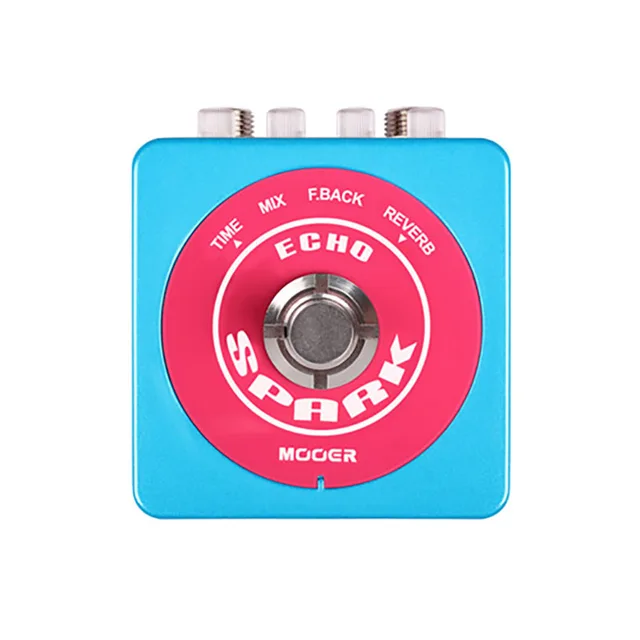 Best price at $116 Cheap Spark Echo Digital Guitar Effect Pedal 1000 Milliseconds Delay Time Between Reverb And Delay True Bypass Free Shipping